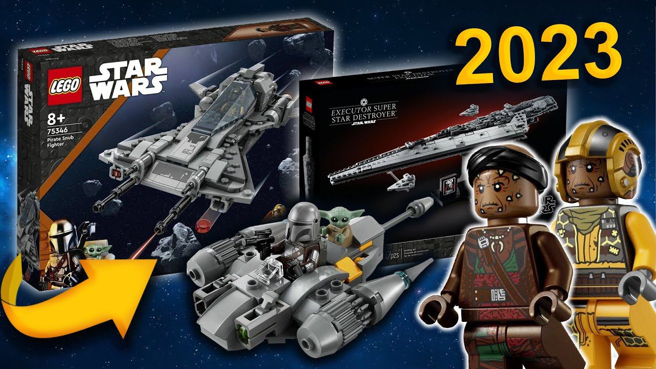 Новинки LEGO Star Wars Pirate Snubfighter 75346 // 75363 // 75356 смотреть онлайн