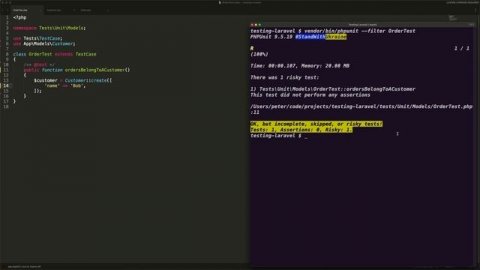 003 - Models Part 1 - Testing Laravel for Complete Beginners