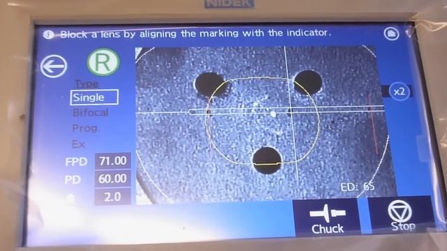 Nidek LE-700 Paternless Lens Edger /New Generation смотреть онлайн