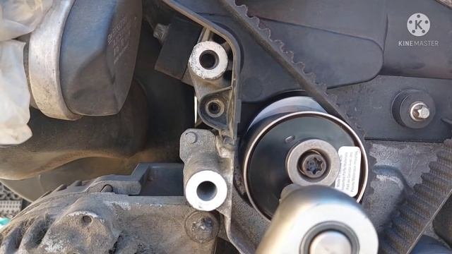 طريقة تغير سير التيمنق لسيارة شفرولة كروز 2016