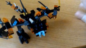 Лего самоделка дракон