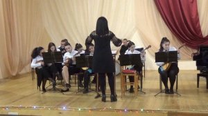 Музыка Б.Кокаева " Праздничная увертюра" Исполняет оркестр нар—х инстр—в МБУДО ДШИ г.Владикавказ.