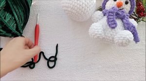 Мастер класс Снеговик 2024