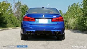 BMW F90 M5 с гоночной выхлопной системой от Eisenmann