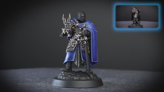 Warhammer 40000 - How to Paint - Regal Blue  _ Intermediate _ #Warhammer