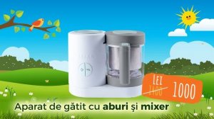 Aparat de gătit cu aburi şi mixer Beaba Babycook