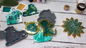 Новогодние игрушки из эпоксидной смолы / DIY Epoxy resin Christmas toy