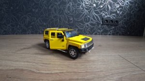 HUMMER H3/ ПРО МАШИНКИ/РАСПАКОВКА/ ОБЗОР/КРУТЫЕ/НОВЫЕ МАШИНКИ/МНОГО МАШИНОК/ИГРУШКИ/МАСШТАБ 1/24/ 4