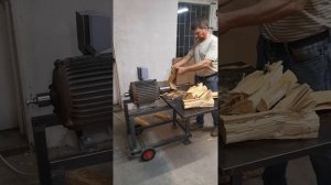 Конусный дровокол. Испытание.