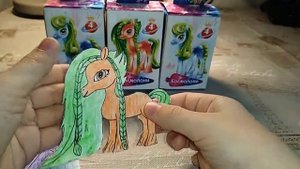 Бумажный сюрприз Свит бокс Космопони кристальные