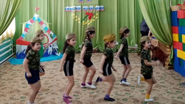 "День защитника Отечества" в старшей группе "Солнышко", 2022г смотреть онлайн
