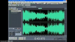 Adobe Audition Tutorial Turntable Slowing Down Effect