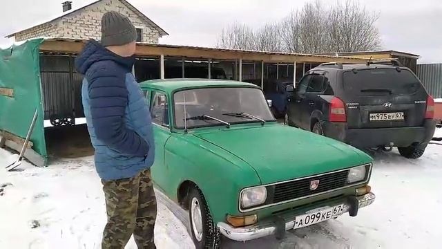 Москвич 2140 уезжает в покраску смотреть онлайн