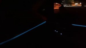 Hyundai Sonata Dn8 контурная подсветка