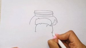 Как нарисовать кошку/милые рисунки/кавайный котик рисунок/How to draw a cat/cute drawings