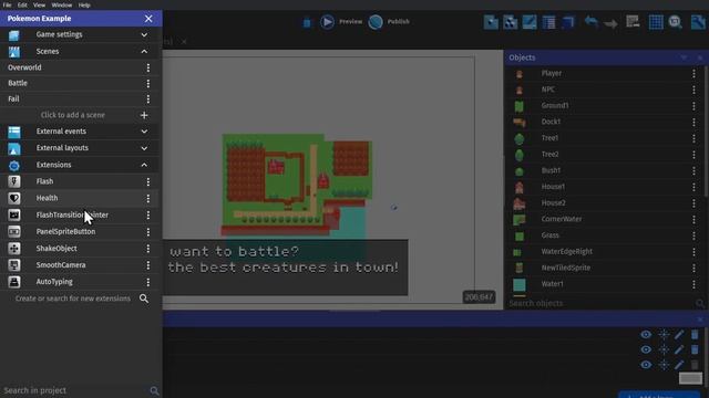 Make A Pokemon Style Monster Tamer Game - Using GDevelop смотреть онлайн