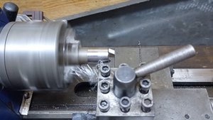 Работа модернизированного токарного станка Кратон MML-01