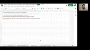 Rodriguez Ronnie Module 1 Excel Workbook QL M1332-4501 Fall2019_Video