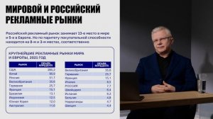 Сергей Веселов. Анализ и ключевые понятия современного рекламного рынка. Часть 1. Лекторий РАР