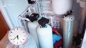 Водоподготовка для дома. Монтаж за 1 день.