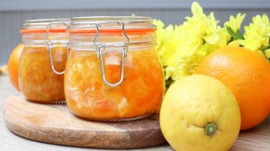 Апельсиновое варенье с лимоном. Пробую очередной рецепт. Летнее варенье.