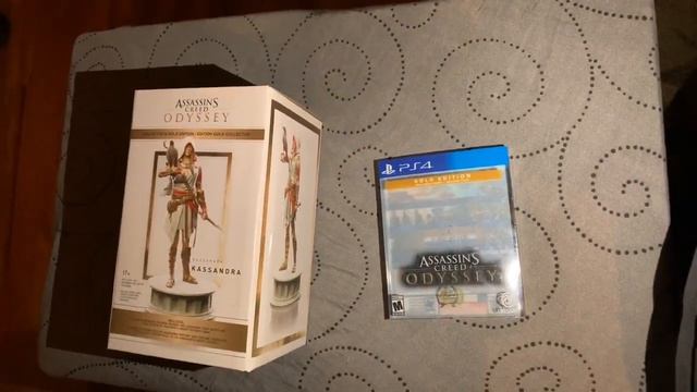 Assassin Creed Odyssey Collectors Gold Edition Unboxing!!! смотреть онлайн