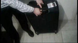 Дорожный чемодан на 2 колесах