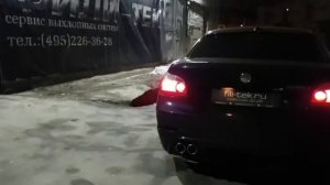 Тюнинг выхлопной системы BMW 545 E60 с мотором 4.4