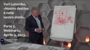 Yuri Lutsenko, «Nostro destino è nelle nostre mani». Parte 3.  Webinario, Aprile 9, 2023.