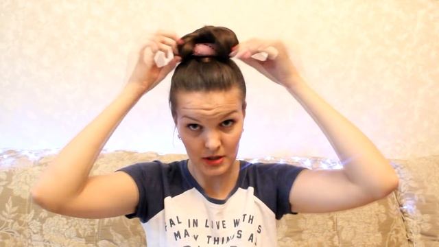 ПРАВДА ИЛИ ЛОЖЬ? ПЫШНЫЙ ПУЧОК ПРИ ПОМОЩИ НОСКА смотреть онлайн