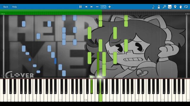 {Clover} Help Me by OR3O [Synthesia Piano Cover] смотреть онлайн