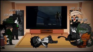 Gacha Club Reaction:[SCPs React To Doomslayer Vs SCP 096 1] [??+??] [No Part 2 The Reason in Descr]