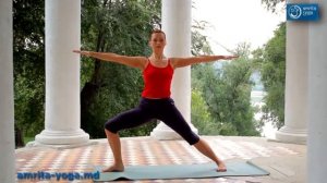Йога. Урок 3 Виррабхадрана асана. Поза героя