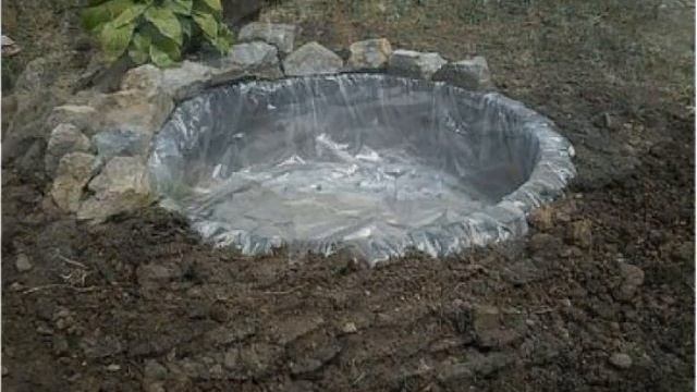 Пруд из покрышки смотреть онлайн