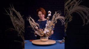 Композиция из сухоцветов от Kazanflowerschool!