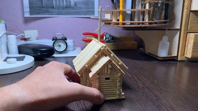 Макет храма из бамбуковых шпажек. Церковь Воскрешения Лазаря из бросового материала своими руками