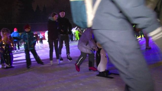 Каток на Лазутинке