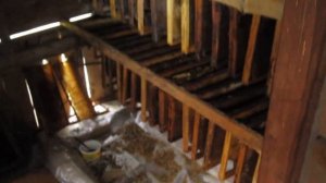 Простое хранилище для рамок. Обсушка рамок после откачки мёда.