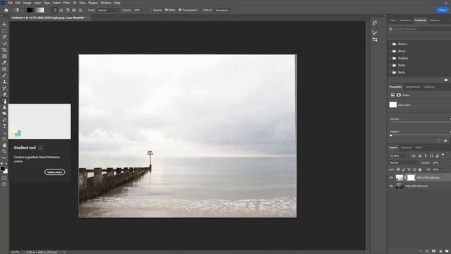 Exposure blending in Photoshop - It is this easy! смотреть онлайн