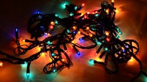 Гирлянда из 200 цветных светодиодов
