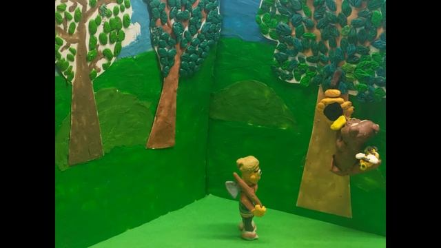 Башкирская сказка  "Медведь и пчелы", Саттаров Алмаз Ильшатович. смотреть онлайн