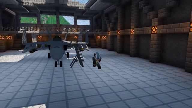 Stairs | MCHeli mod | MINECRAFT смотреть онлайн