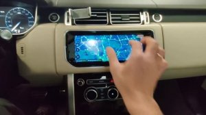 Замена монитора на современную мультимедиа систему 10.25 на RANGE ROVER 2012-2017