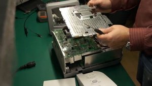 Ремонт системы охлаждения в проекторе NEC