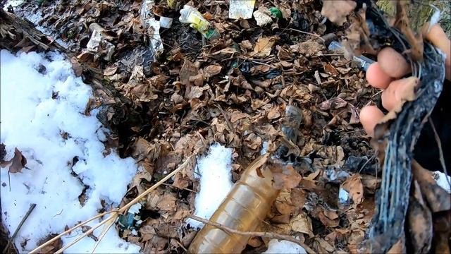 Зимний сталк за цветным ломом и радиодеталями! Поиск на берегу реки!!!