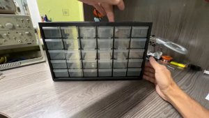 Система хранения мелочей Stanley. Кассетница. Ящик для радиодеталей. Распаковка.