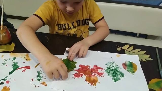 Поделка "Осенний лес" смотреть онлайн