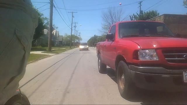 Illegal close pass in intersection Ohio (GIT 5572) Bonus tailgater 6-3-2015 смотреть онлайн
