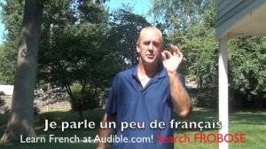 FRENCH "I SPEAK A LITTLE FRENCH"