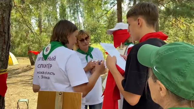 01.08.24 г. Первые сутки туристического слета серебряных Брянской области